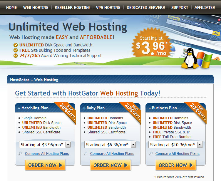 domain web hosting bluehost